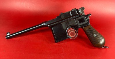 Mauser Broomhandle 7.63x25mm C96 Matching Stock / Holster. Excellent - Image 2 of 18