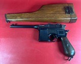 Mauser Broomhandle 7.63x25mm C96 Matching Stock / Holster. Excellent - Image 1 of 18