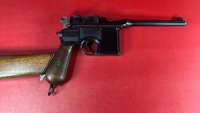 Mauser Broomhandle 7.63x25mm C96 Matching Stock / Holster. Excellent - Image 13 of 18