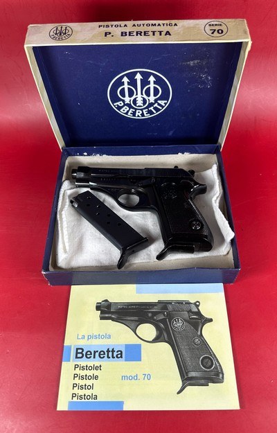 Rare 1984 Beretta Model 70 New Puma 32acp. Italy. Excellent condition. - Image 1 of 13