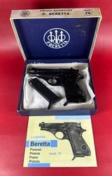 Rare 1984 Beretta Model 70 New Puma 32acp. Italy. Excellent condition. - Image 1 of 13