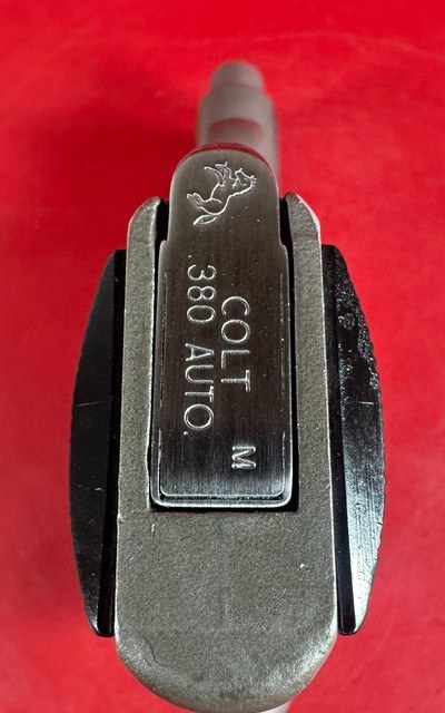 Colt Mustang Pocketlite .380ACP. Box. Manual. 2 Mags. Holster. Excellent - Image 9 of 16