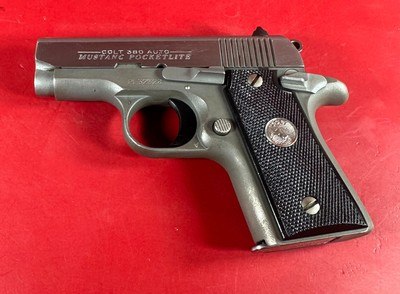 Colt Mustang Pocketlite .380ACP. Box. Manual. 2 Mags. Holster. Excellent - Image 12 of 16