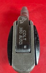 Colt Mustang Pocketlite .380ACP. Box. Manual. 2 Mags. Holster. Excellent - Image 9 of 16