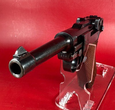 WWII 1941 Mauser P08 Luger BYF 9mm. Holster. 2 Mags. Excellent Condition - Image 4 of 18