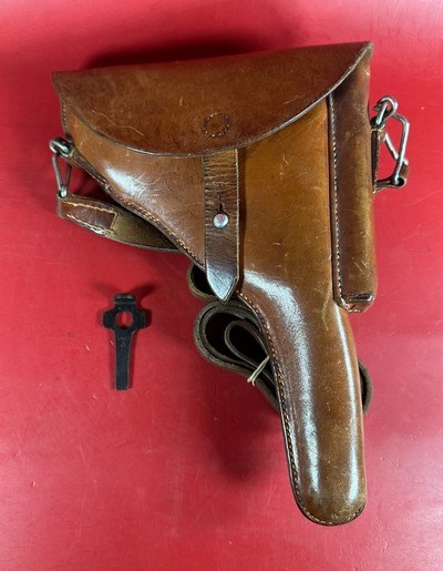 WWII 1941 Mauser P08 Luger BYF 9mm. Holster. 2 Mags. Excellent Condition - Image 15 of 18
