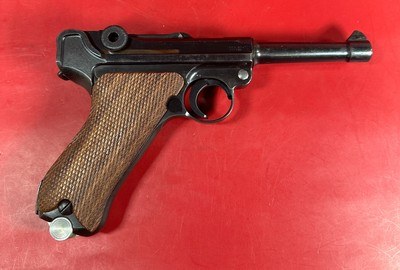 WWII 1941 Mauser P08 Luger BYF 9mm. Holster. 2 Mags. Excellent Condition - Image 13 of 18