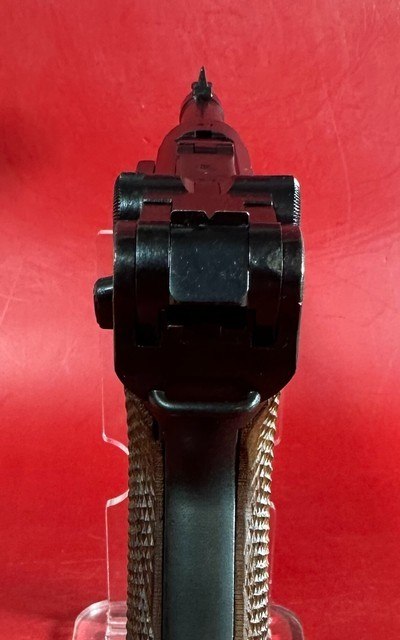 WWII 1941 Mauser P08 Luger BYF 9mm. Holster. 2 Mags. Excellent Condition - Image 8 of 18