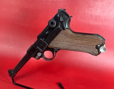 WWII 1941 Mauser P08 Luger BYF 9mm. Holster. 2 Mags. Excellent Condition - Image 2 of 18