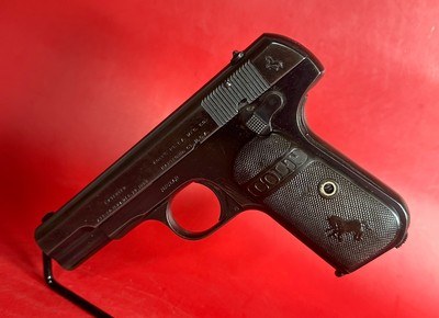 1909 Colt Model 1908 Pocket Hammerless .380 ACP 3.75