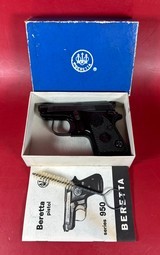 Beretta 950 BS Jetfire 25ACP. TIP UP Barrel. Excellent condition - Image 1 of 14
