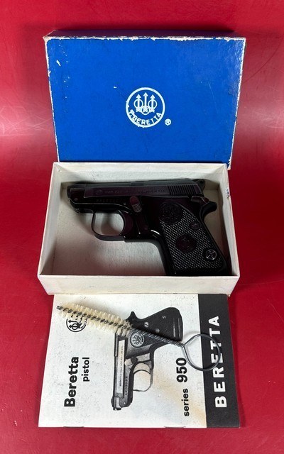 Beretta 950 BS Jetfire 25ACP. TIP UP Barrel. Excellent condition - Image 1 of 14