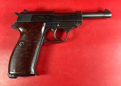 WWII GERMAN 1943 Walther P38 AC43 9mm 2 mags. Excellent Condition - Image 13 of 15