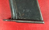 WWII GERMAN 1943 Walther P38 AC43 9mm 2 mags. Excellent Condition - Image 15 of 15
