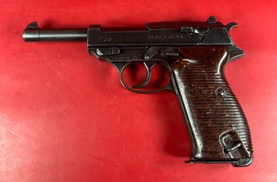 WWII GERMAN 1943 Walther P38 AC43 9mm 2 mags. Excellent Condition - Image 11 of 15