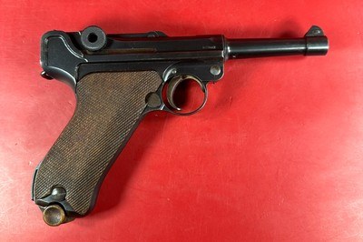 German DWM Luger Pistol P08 .30 Luger. 2 mags. Tool. Holster. Matching. - Image 10 of 15