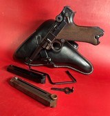 German DWM Luger Pistol P08 .30 Luger. 2 mags. Tool. Holster. Matching. - Image 1 of 15