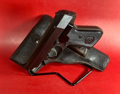 German WWII JP Sauer & Sohn, Suhl Model 38H 7.65 .32 ACP Holster - Image 1 of 16