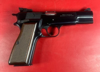 1994 Belgium Browning Hi power, 9mm. 2x13rd mags. Walnut Grips. LNIB. - Image 12 of 15