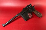 German Mauser C96 Broomhandle Red 9. 9mm. Excellent Condition. Matching - Image 2 of 19