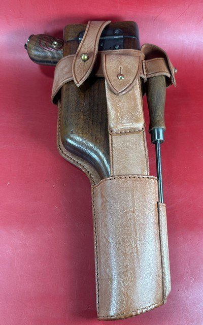 German Mauser C96 Broomhandle Red 9. 9mm. Excellent Condition. Matching - Image 18 of 19