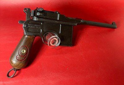 German Mauser C96 Broomhandle Red 9. 9mm. Excellent Condition. Matching - Image 3 of 19