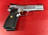 1996 Browning Hi power, Silver Chrome, Gold Trigger, Adj Sights, 9mm 2-13rd - Image 14 of 17