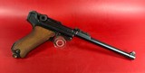 WWI 1917 DWM P08 Artillery Luger. STOCK, 2 mags TOOLS, HOLSTER 9mm Matching - Image 3 of 17