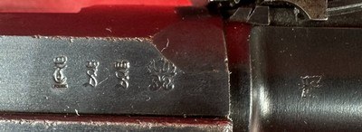 WWI 1917 DWM P08 Artillery Luger. STOCK, 2 mags TOOLS, HOLSTER 9mm Matching - Image 14 of 17