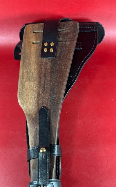 WWI 1917 DWM P08 Artillery Luger. STOCK, 2 mags TOOLS, HOLSTER 9mm Matching - Image 17 of 17