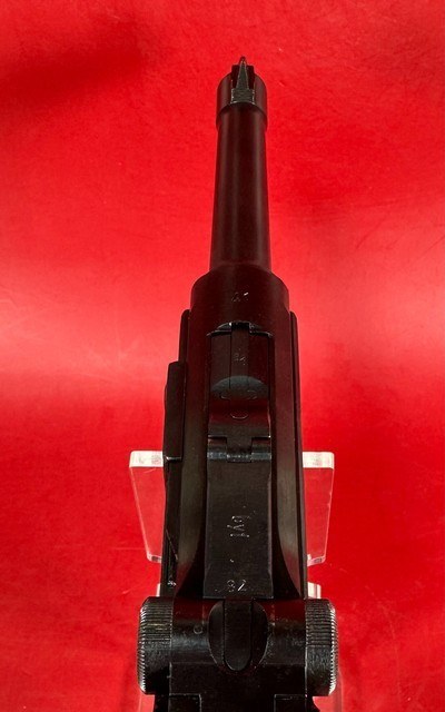 WWII 1941 Mauser P08 Luger BYF 9mm. Matching. Full rig. 2 Mags. Excellent Condition - Image 7 of 18