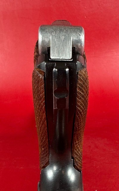 WWII 1941 Mauser P08 Luger BYF 9mm. Matching. Full rig. 2 Mags. Excellent Condition - Image 11 of 18