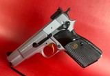 1995 Browning Hi power, Silver Chrome, Gold Trigger, Adj Sights, 9mm 2-13rd - Image 2 of 14