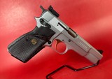 1995 Browning Hi power, Silver Chrome, Gold Trigger, Adj Sights, 9mm 2-13rd - Image 3 of 14