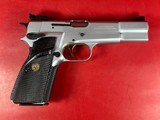 1995 Browning Hi power, Silver Chrome, Gold Trigger, Adj Sights, 9mm 2-13rd - Image 12 of 14