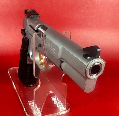 1995 Browning Hi power, Silver Chrome, Gold Trigger, Adj Sights, 9mm 2-13rd - Image 5 of 14