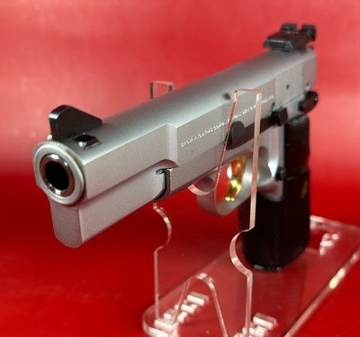 1995 Browning Hi power, Silver Chrome, Gold Trigger, Adj Sights, 9mm 2-13rd - Image 4 of 14