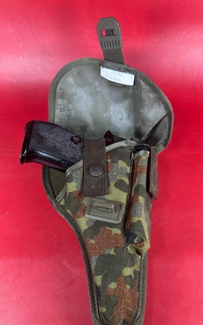 Walther P1 - P38 West German Military 9mm. 2 mags. BW stamped. Holster. Exc - Image 13 of 15