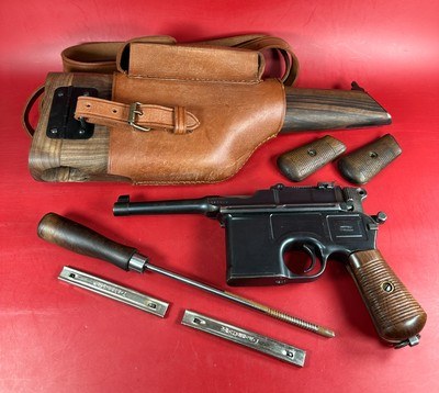 1920s Mauser Broom Handle Bolo 7.63x25mm C96, All matching. Excellent condition - Image 1 of 19