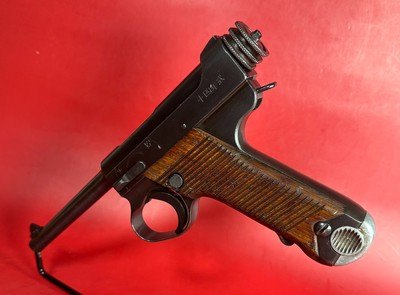 Japanese Type 14 Nambu 8mm 1943 Nagoya Arsenal. Excellent condition - Image 1 of 14