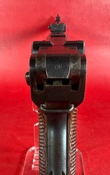 WWI 1917 DWM P08 Artillery Luger. STOCK, 2 mags TOOLS, HOLSTER 9mm Matching - Image 6 of 17