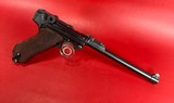 WWI 1917 DWM P08 Artillery Luger. STOCK, 2 mags TOOLS, HOLSTER 9mm Matching - Image 3 of 17