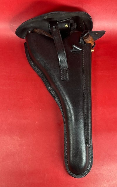 WWI 1917 DWM P08 Artillery Luger. STOCK, 2 mags TOOLS, HOLSTER 9mm Matching - Image 15 of 17