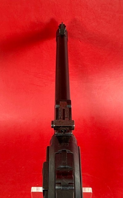 WWI 1917 DWM P08 Artillery Luger. STOCK, 2 mags TOOLS, HOLSTER 9mm Matching - Image 7 of 17