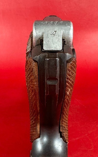 1917 German Erfurt P08 Luger 9mm Matching. Holster. Tool. 2 mags Excellent - Image 10 of 16