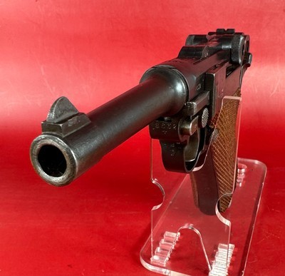1917 German Erfurt P08 Luger 9mm Matching. Holster. Tool. 2 mags Excellent - Image 4 of 16