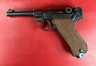 1917 German Erfurt P08 Luger 9mm Matching. Holster. Tool. 2 mags Excellent - Image 11 of 16