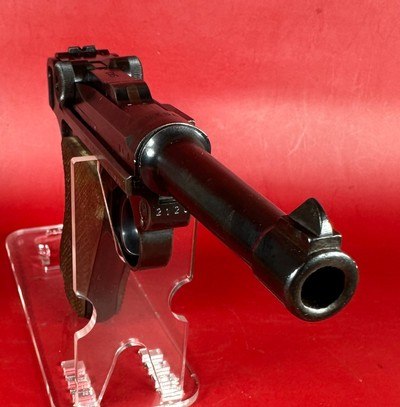 WWII 1938 Mauser P08 Luger S/42 9mm. Matching. Full Rig Excellent condition - Image 5 of 17