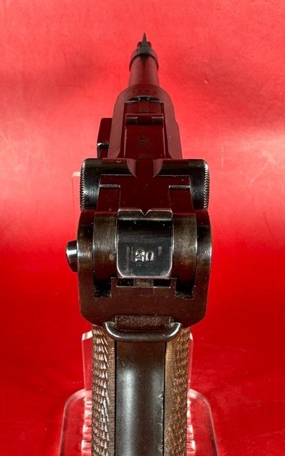 WWII 1938 Mauser P08 Luger S/42 9mm. Matching. Full Rig Excellent condition - Image 6 of 17