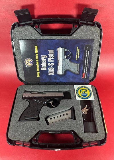 Boberg XR9-S 9mm Bullpup. 2 - 7rd mags. 3.25